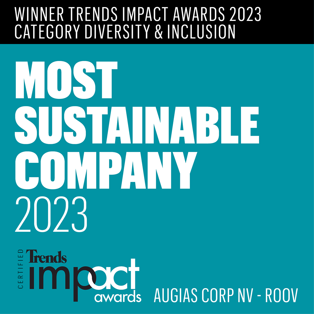 Label of Trends Impact Awards for most sustainable company 2023
